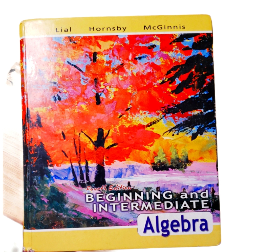 Intermediate Algebra text book
